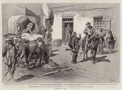 Commandeering in the Transvaal, a Protest from a Burgher by Charles Edwin Fripp